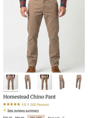 Mountain Khakis Slim Fit Khaki Chino Pants